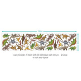 Wall Sticker Pack - Dinosaurs (33 Pack)