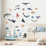 Ocean Adventure Wall Stickers 