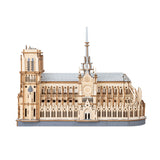 3D Wooden Puzzle - Paris Cathedral