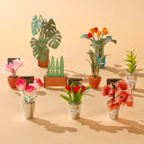 Robotime DIY Book Nook Shelf Insert Kit - Floral Corner