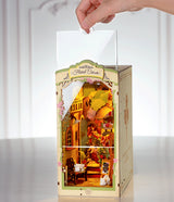 DIY Book Nook Shelf Insert Kit - Floral Corner