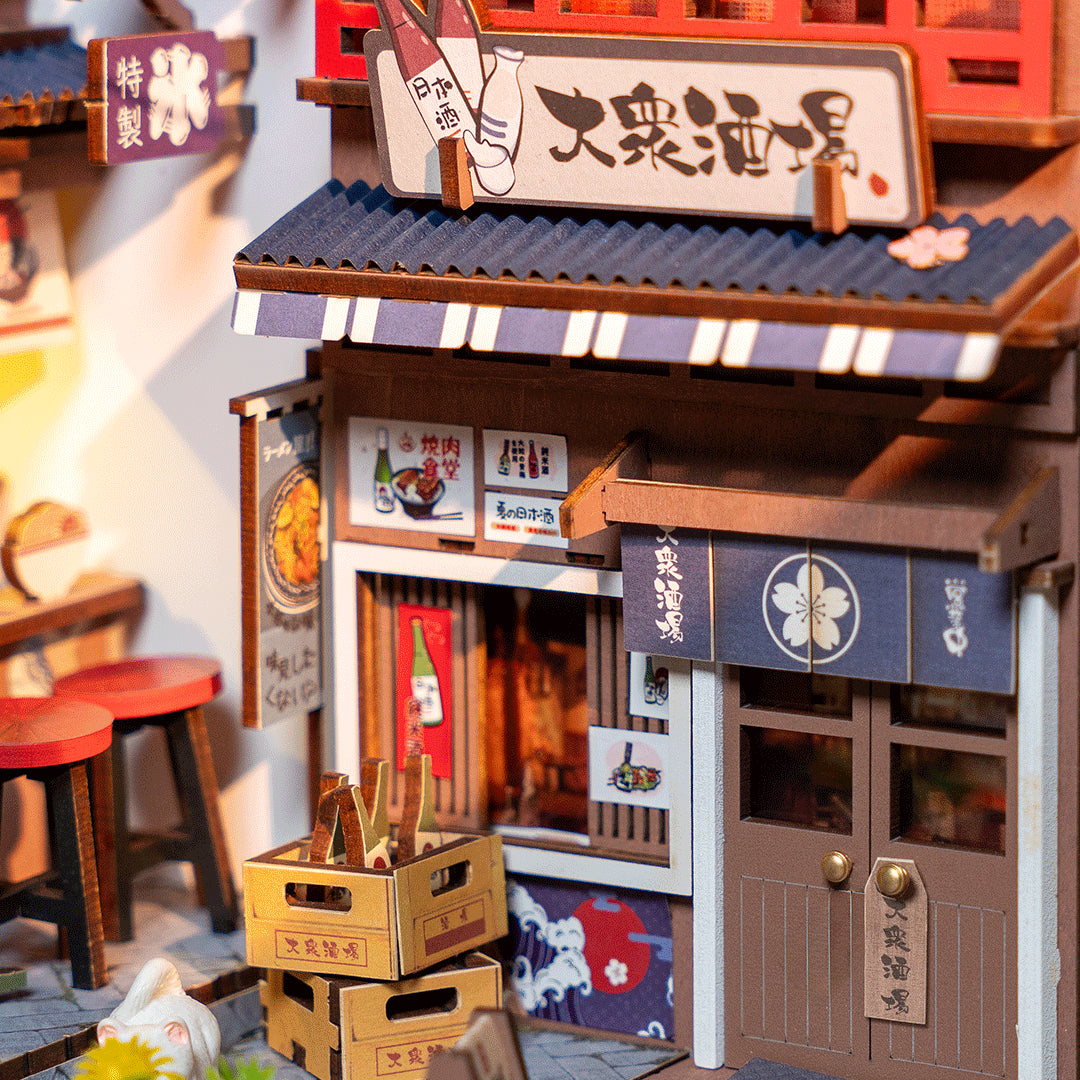 DIY Book Nook - Sakura Wine Alley