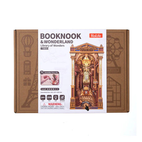 Rolife DIY Book Nook - Library of Wonders