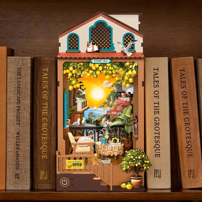 Rolife DIY Book Nook - Sunset Isle