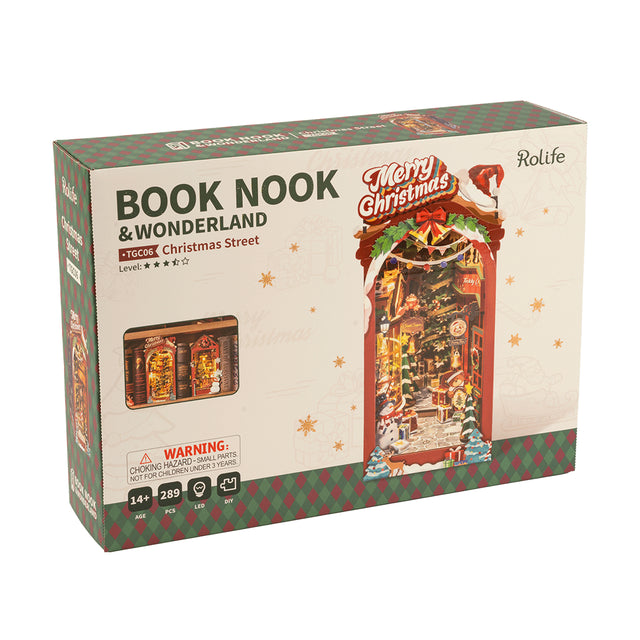 Rolife DIY Book Nook - Christmas Street