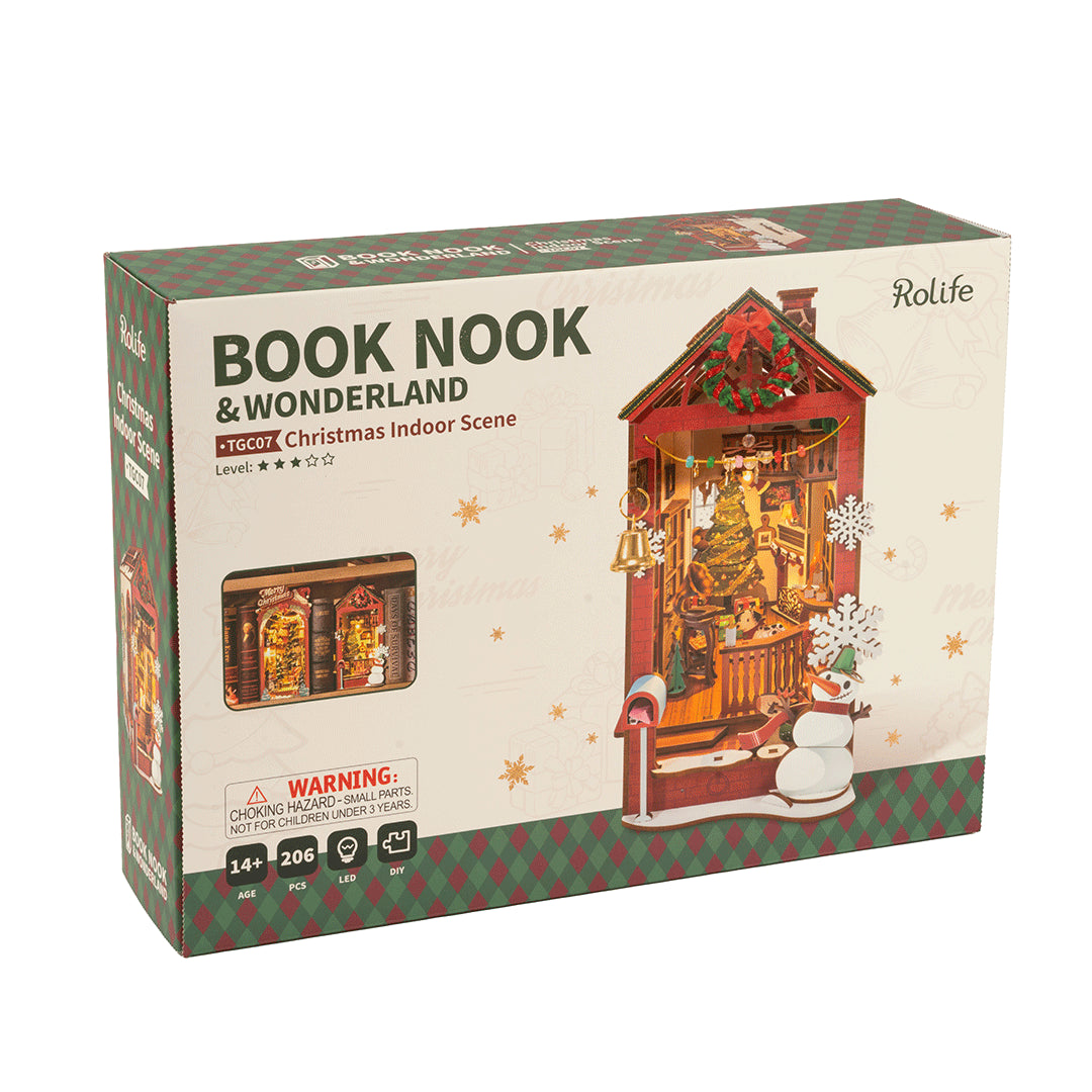 Rolife DIY Book Nook - Christmas Indoor Scene