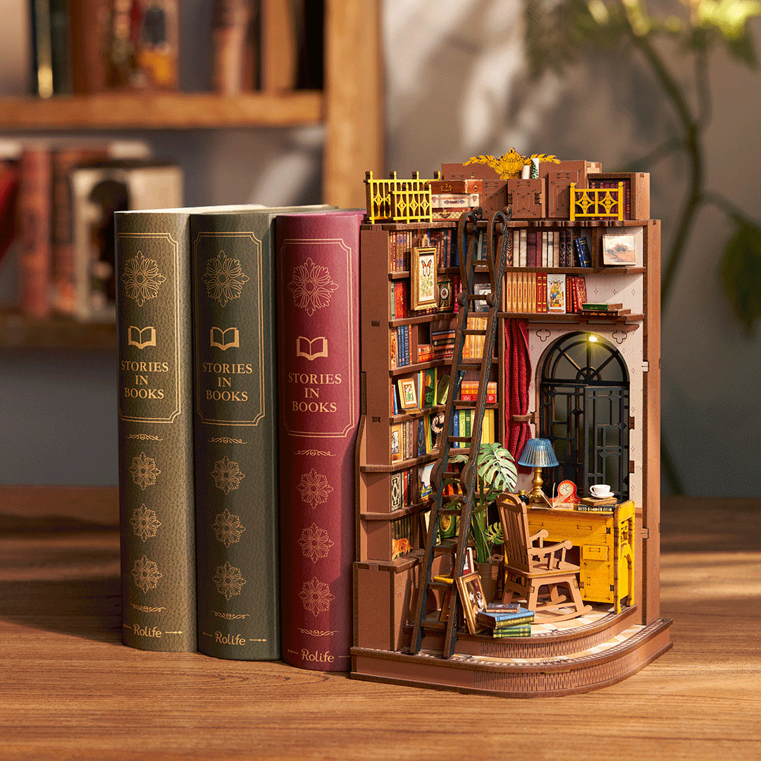 Rolife DIY Book Nook - Silent Study Corner