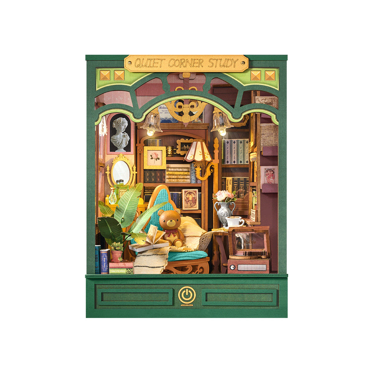 Rolife DIY Book Nook - Quiet Corner Study