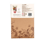 Robotime DIY Wooden Flower Bouquet 3D Puzzle - Pink Lily