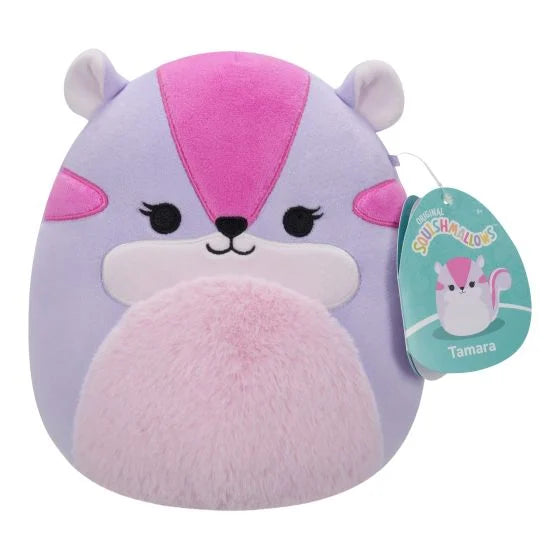 Squishmallows 7.5 Inch - Tamara Purple and Pink Chipmunk
