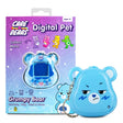 Blue 'Grumpy Bear' digital pet with packaging featuring Care Bears branding.