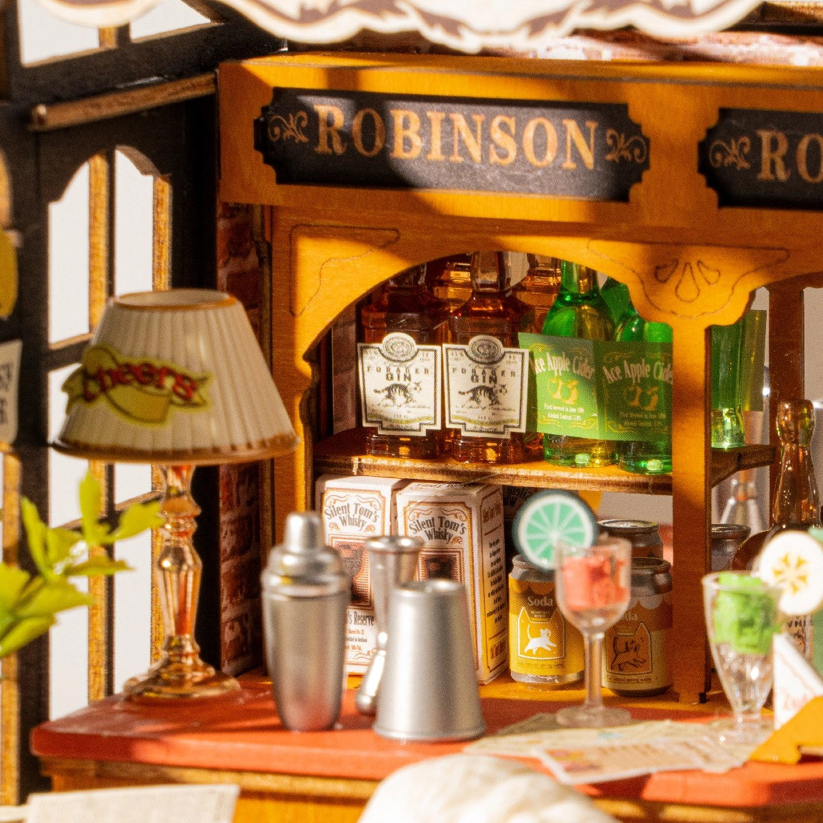 Rolife DIY Miniature House - Tipsy Cat Bar