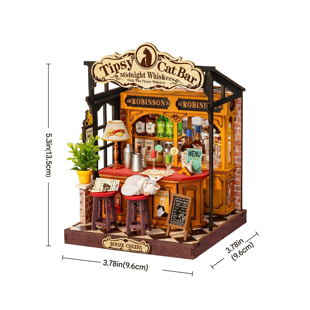 Rolife DIY Miniature House - Tipsy Cat Bar