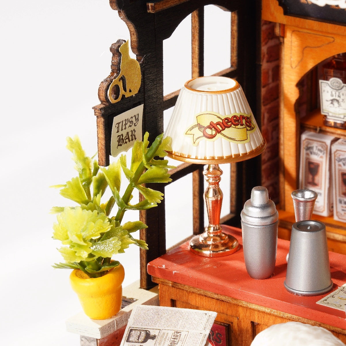 Rolife DIY Miniature House - Tipsy Cat Bar