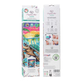 Crystal Art Scroll Kit 40x50cm - Tropical Turtle Paradise