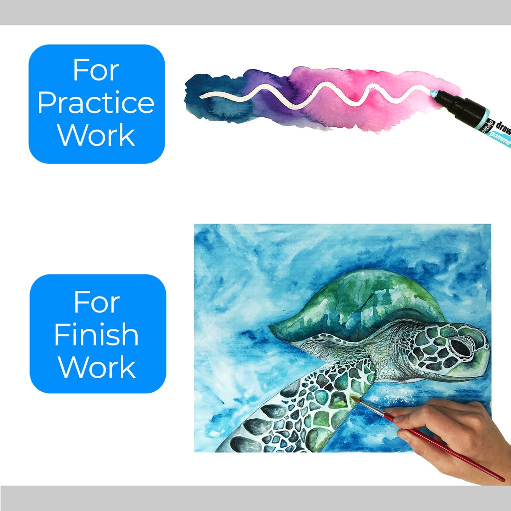 Zieler Jumbo A4 Artists Watercolour Paper - 50 sheets