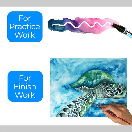 Zieler Jumbo A4 Artists Watercolour Paper - 50 sheets