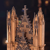 Rolife 3D Wooden Puzzle - Twin Tower Cathedral