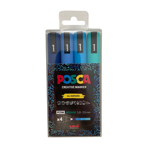 POSCA Paint Marker, PC-5M Medium Bullet, Black 