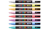 Posca PC-3M Fine Tip Paint Markers Wallet Of 8 Pastel Colours