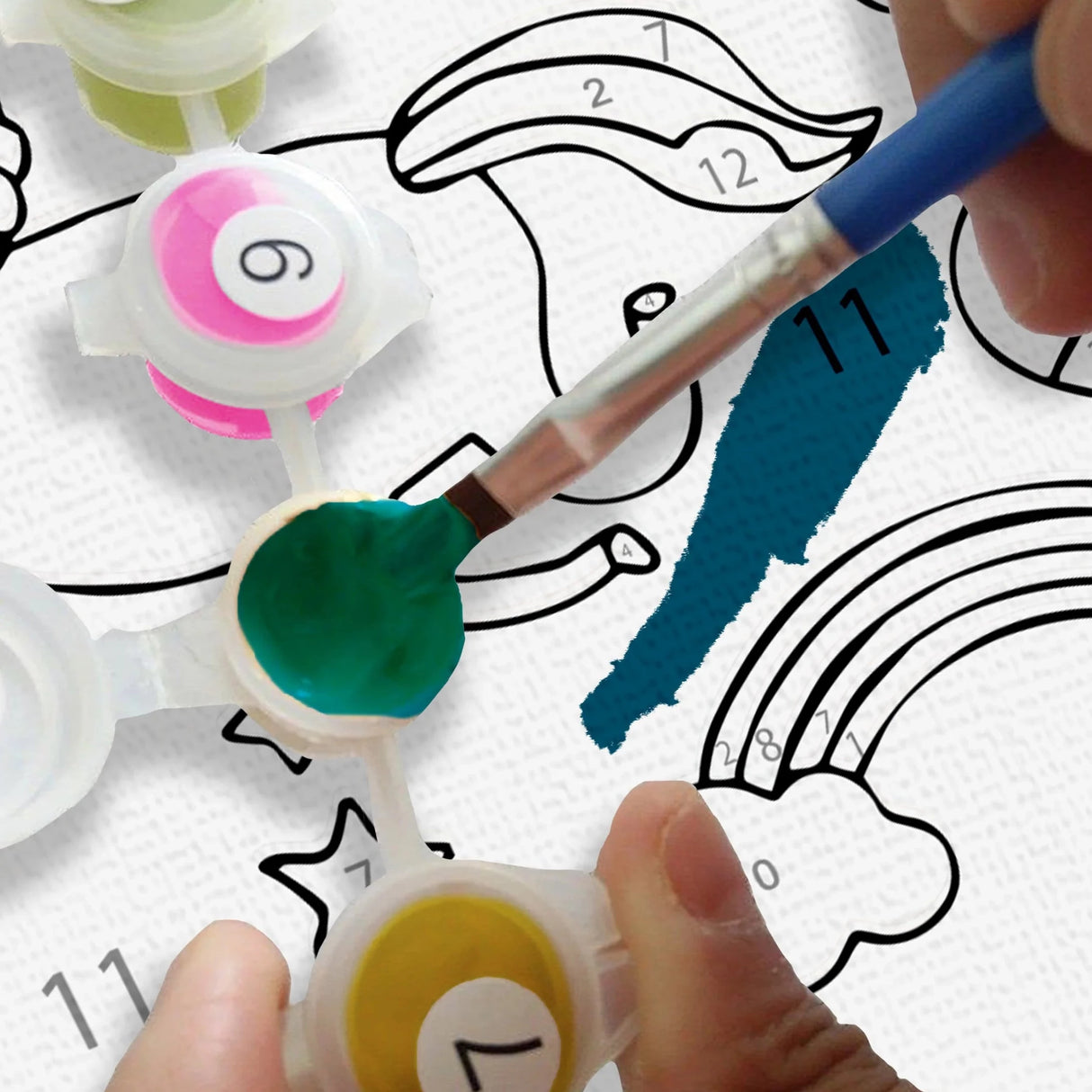 Cat Paint By Numbers