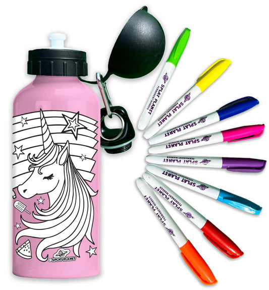 Create Your Own Water Bottle Set - Unicorn