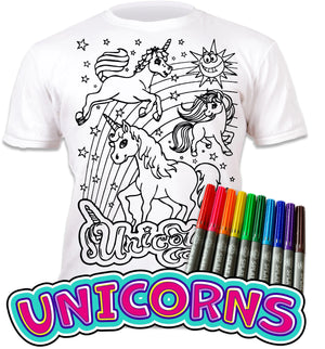 PYO T-Shirt New Unicorn Stars age 5-6