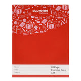 Supreme Stationery A11 88pg Exercise Copy Book (Single)