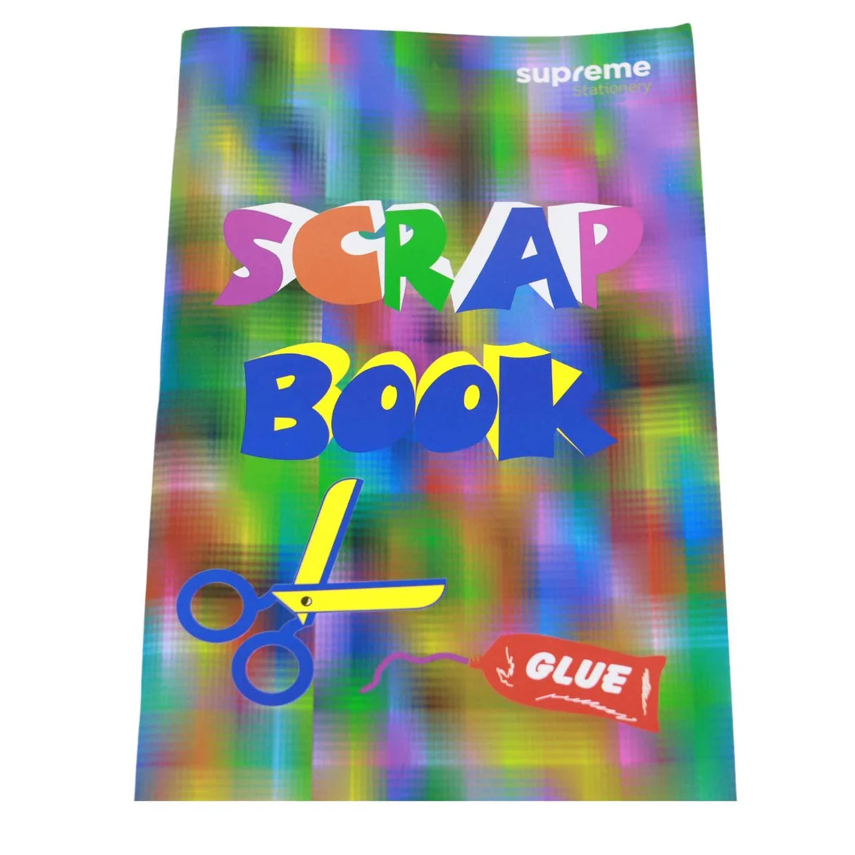 Supreme Stationery Scrapbook Jumbo 80pg - Coloured 15x10"