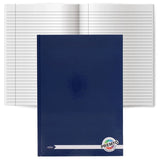 A4 160pg Hardcover Notebook - Admiral Blue