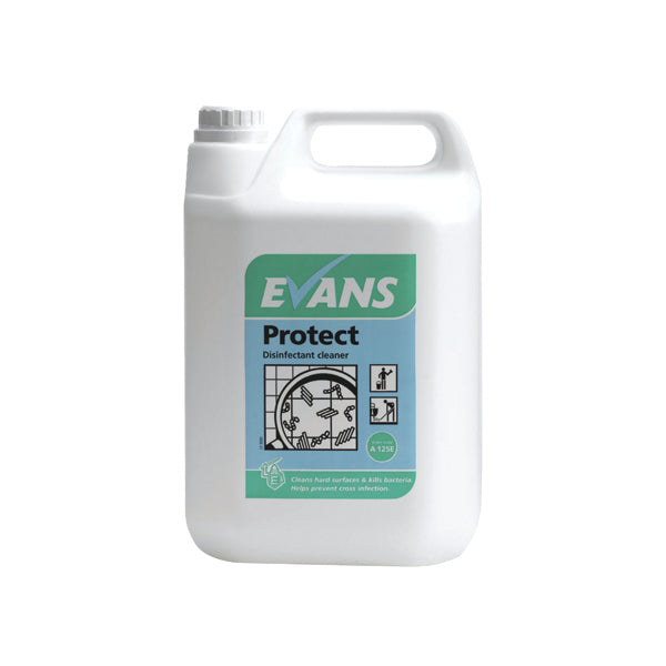 Evans Protect Disinfectant Concentrate 5 Litre (Pack of 2) A125EEV2