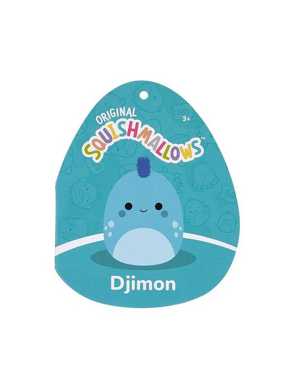 Squishmallows 16 Inch Dijimon Cyan Blue Iguana