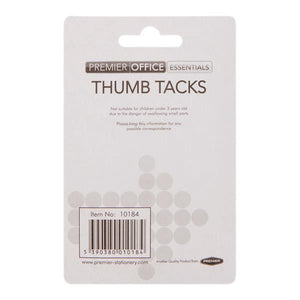 Brass Thumb Tacks -100