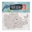 Cut Outs - Under The Sea Mermaid (10 Pack)