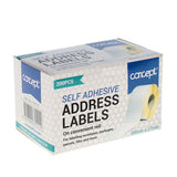 Concept White Address Labels (200 Pack)