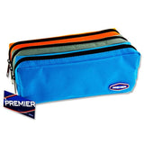 3 Pocket Zip Pencil Case