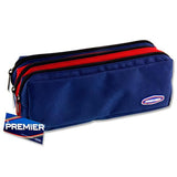 3 Pocket Zip Pencil Case