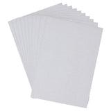 Premier A4 250gsm Glitter Card 10 Sheets - Silver
