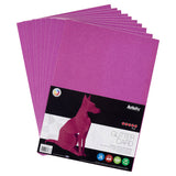 Premier Activity A4 250gsm Glitter Card 10 Sheets - Pink
