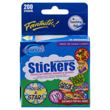 Clever Kidz Roll 200 Stickers - Rewards