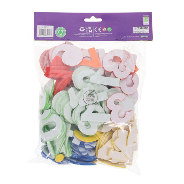 Crafty Bitz 5mm Foam Stickers - Numbers (220 Pack)
