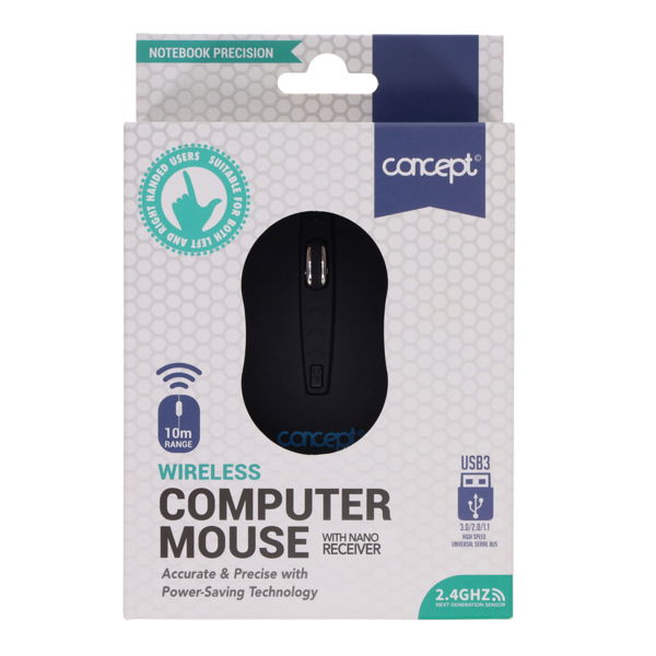 Concept Notebook Precision Wireless Computer Mouse