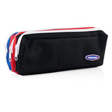 3 Pocket Zip Pencil Case - 2 Colour