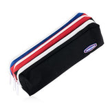 3 Pocket Zip Pencil Case - 2 Colour