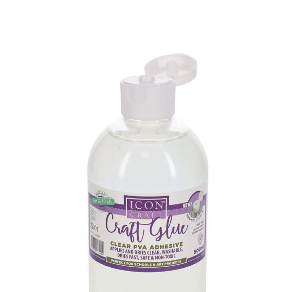 Clear PVA Craft Glue - 500ml