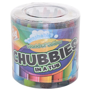 Woc Tub 24 Super Chubbies Crayons