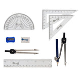 Ormond Student Maths Set - Blue (9 Pieces)