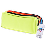 Premto 3 Pocket Zip Pencil Case - Neon