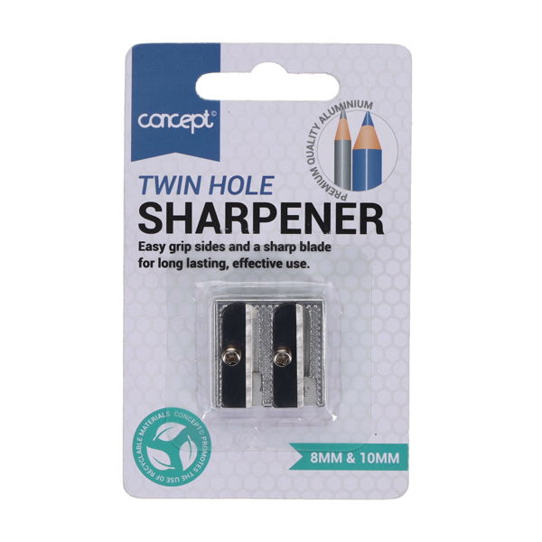 Twin Hole Metal Sharpener