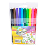 World of Colour Pack of 10 Felt Tip Markers
